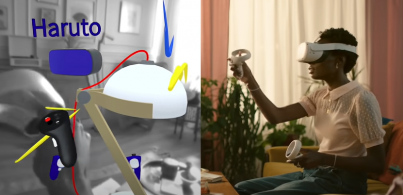 Meta發布的Project Cambria外形圖片