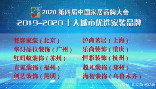 樂尚裝飾獲評(píng) &ldquo;2019-2020十大城市優(yōu)選家裝品牌&rdquo;