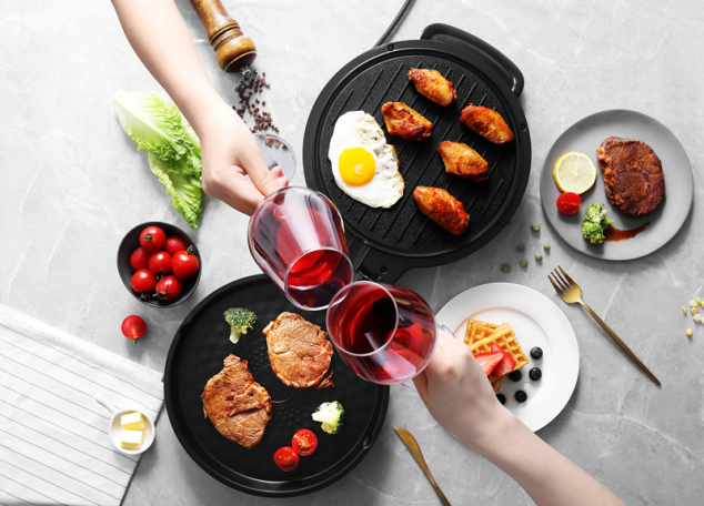 煎炒烙烤一體式凱琴電餅鐺 | 單份時間烹出雙倍美味