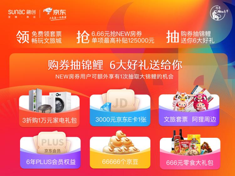 融創(chuàng)中國與京東達(dá)成戰(zhàn)略合作 暨&ldquo;牛年NEW房節(jié)&rdquo;正式上線