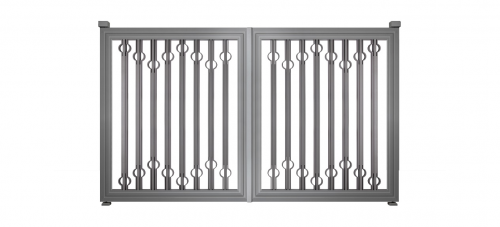 鋁藝庭院門的線條藝術(shù)，給你不一樣的美感體驗(yàn)-阿鋁郎鋁藝