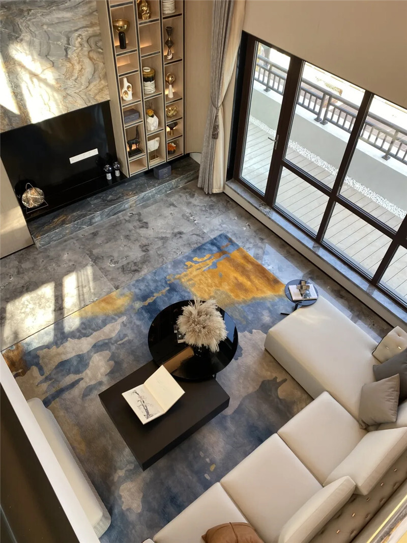 威海恒融地產368m&sup2;都市優雅生活樣板間設計-環亞聯合設計