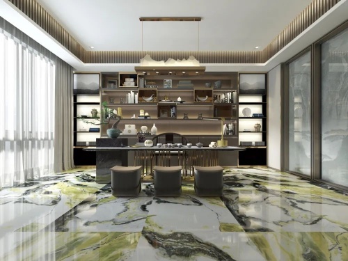 博德瓷磚水墨丹青 為居室生活增添一抹韶光