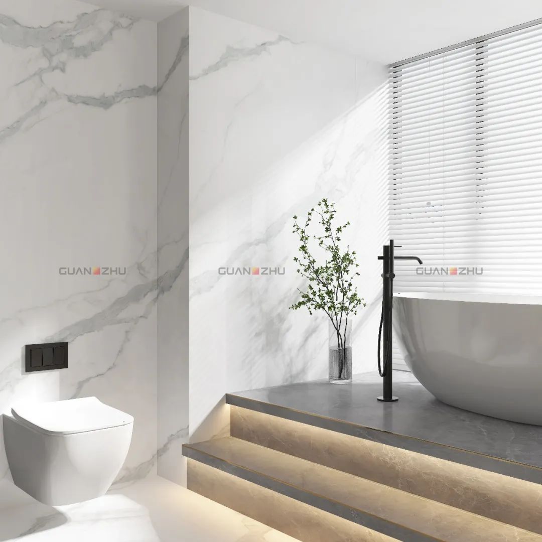 冠珠瓷磚2400X1200巖板上新，打造渾然天成的自然感藝術