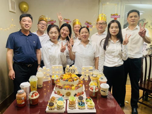 溫暖前行，共同成長  --中建安裝集團有限公司南方公司舉辦集體生日會 