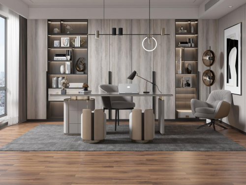 花色鑒賞丨千年舟Enf級新生態地板用自然之色，裝典雅之家