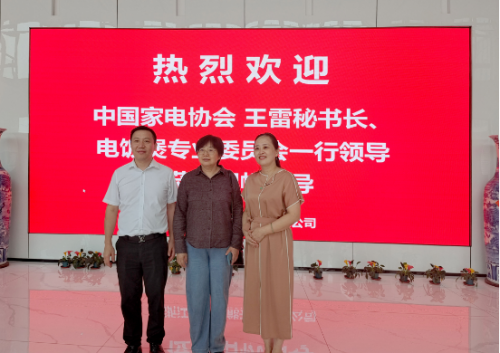 再獲行業領導認可，中國家電協會王雷秘書長蒞臨陽帆參觀指導