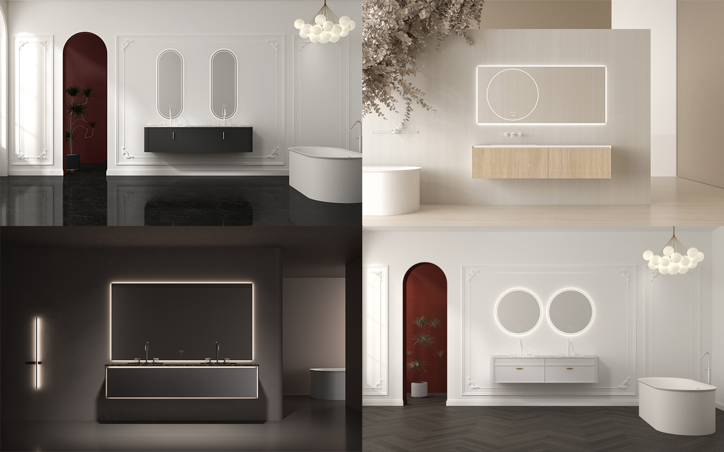 法恩莎高定系列浴室柜，個性化家居詮釋藝術生活