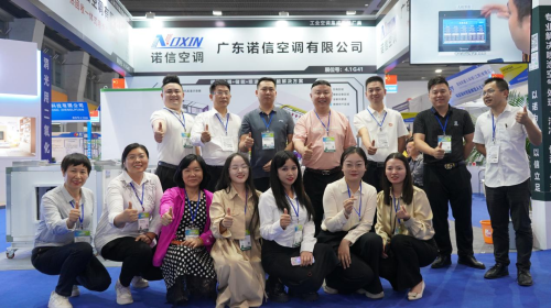 廣東諾信空調攜重器噴涂專用組合式恒溫恒濕空調亮相第17屆國際涂裝展