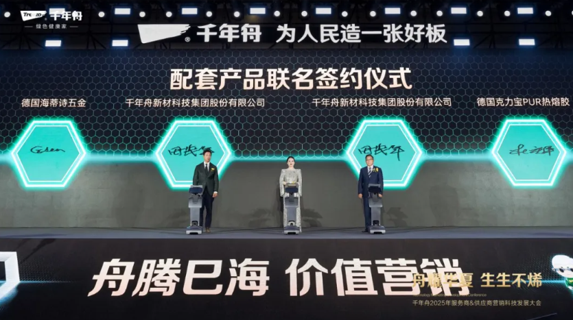 千年舟攜手德國知名品牌，簽約五金配套戰略，賦能品牌價值提升