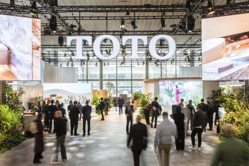聚焦優勢的清潔技術和豐富的色彩選擇 TOTO參展2025德國法蘭克福ISH展